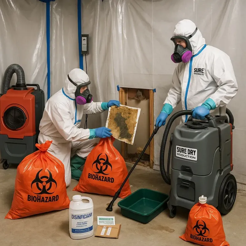 Contaminated Water Handling Protocols process in Maud, OK