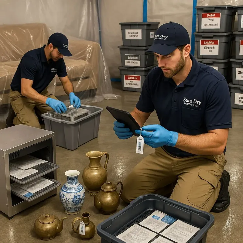 Content Protection and Restoration process in Maud, OK